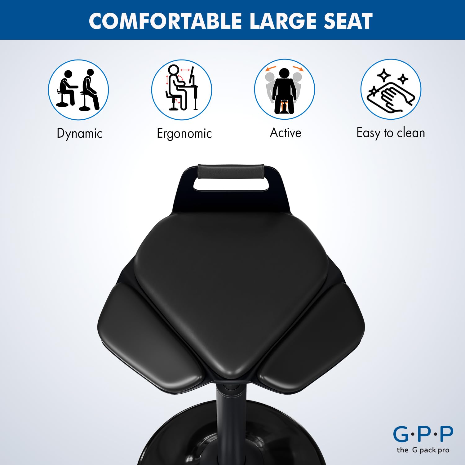 Amazon.co.jp: G-PACK PRO-Active スタンディングデスクチェア 調節